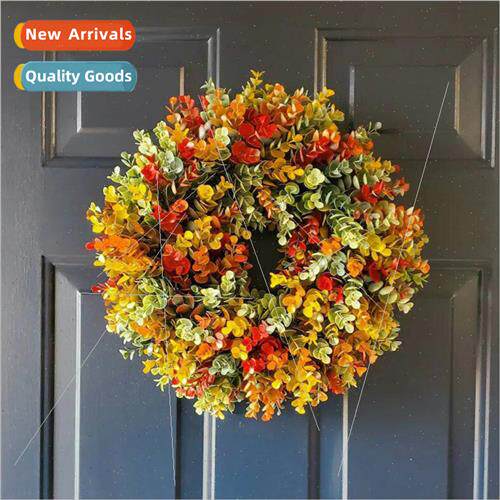 mulation wreath plant home decoration fake flowers door hang
