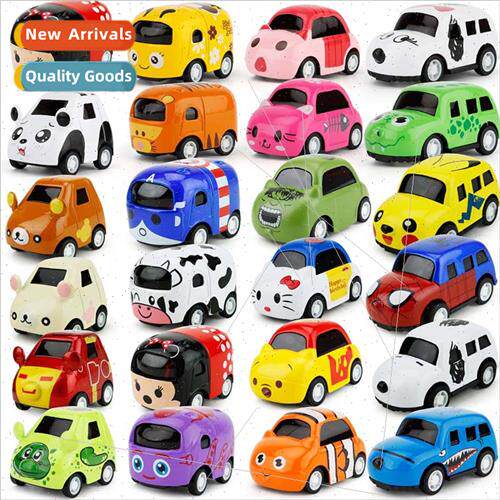 Alloy metal car cartoon boomerang alloy car model pocket toy