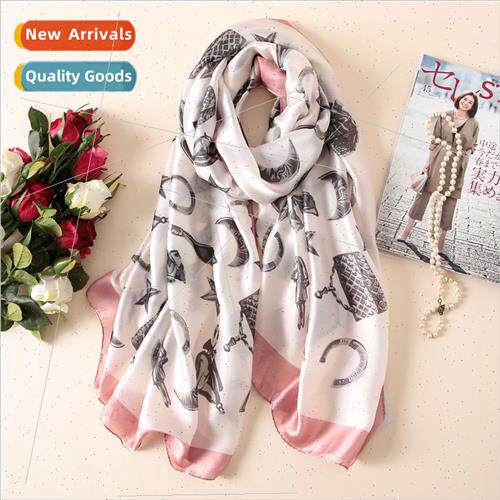 Spring summer new warm scarf travel fashion nd sunscreen sil