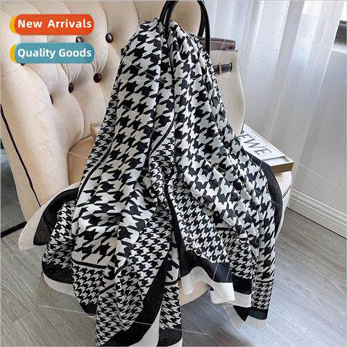 Korea  thousands birds check autumn winter new warm scarf fe