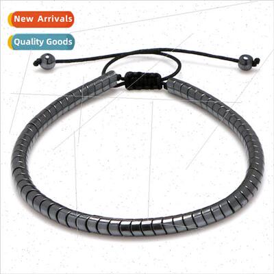 Handmade Hemate Beads Snakeskin Charms Beaded Lace Men Charm