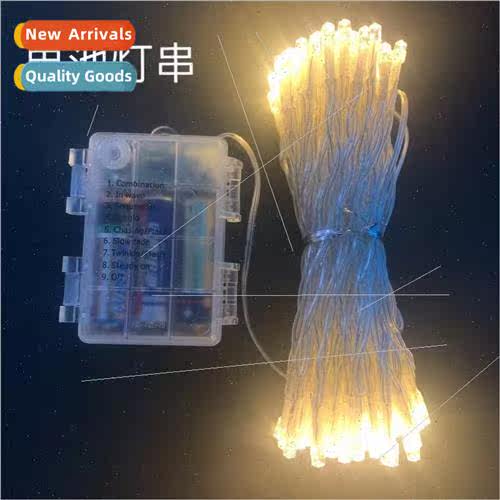 LED flash bulb light string battery model light string outdo