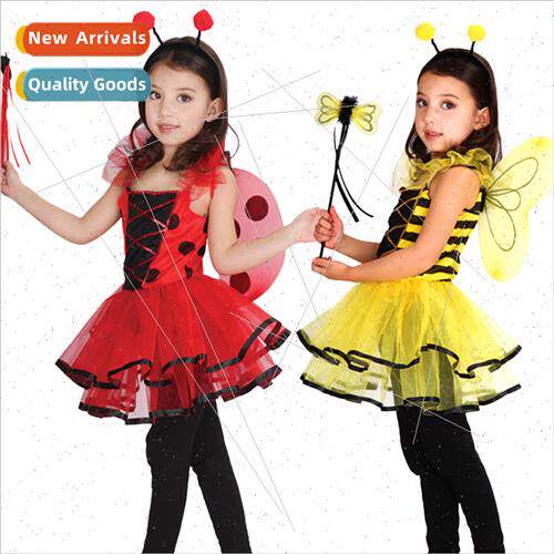 Holiday Ladybug Permance Costumes Butterfly Prom Dresses Kid图片
