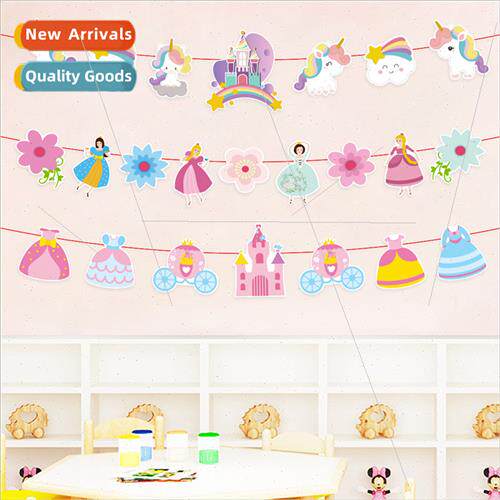 2023 new animal birthday bunting party decoration school kin