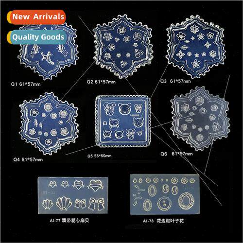 2019 Tanabe new manicure mold 3D three-dimensional small dai