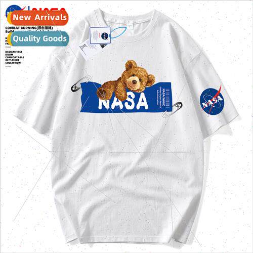 short-sleeved T-shirt men women 2022 summer new ins tide cou