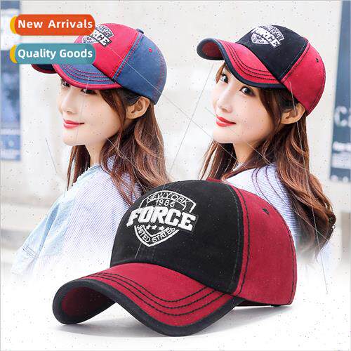 spring autumn new multi-stranded line washed do old baseball