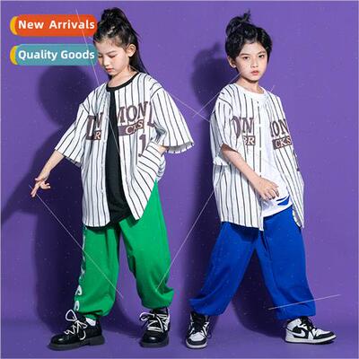 Set Dance  Clothes Children Boys Fried Set Su Permance Cloth