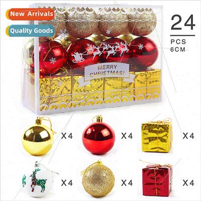 Christmas Balls Set 6cm Styrofoam Glow Balls Christmas Decor