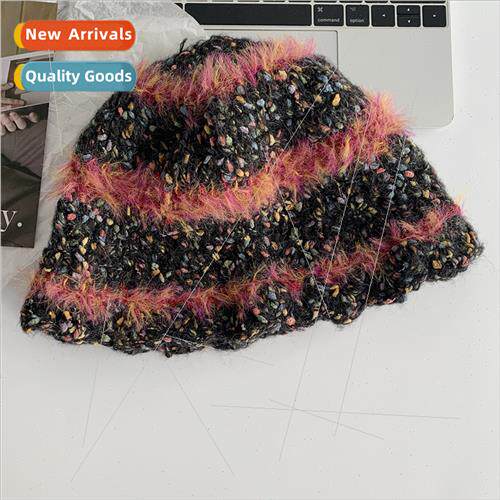 colorful good absolute wool kn cap beanies plush fisherman h