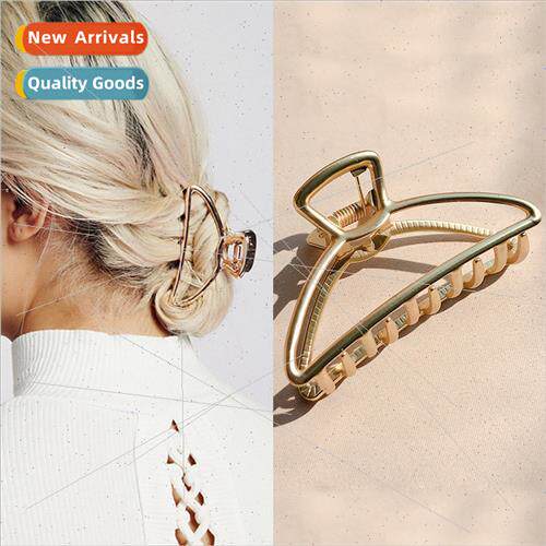 Korea hair accessories new alloy metal grab clip hair clips