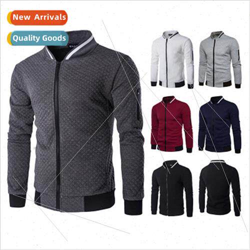 Winter Cotton Slim Type Not Hooded Casual Gray Solid Youth