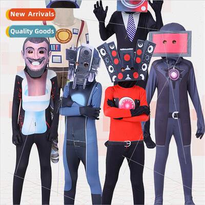 New Halloween horror game stereoscopic TV man toilet man One