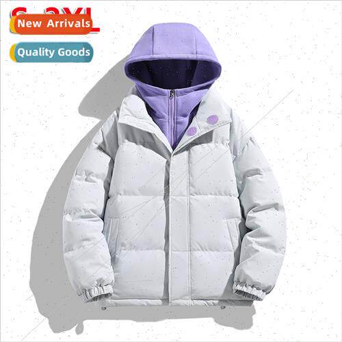 Cotton jacket men jacket winter thickened warm hooded cotton