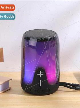 New portable home computer desk pulsating light effect trans