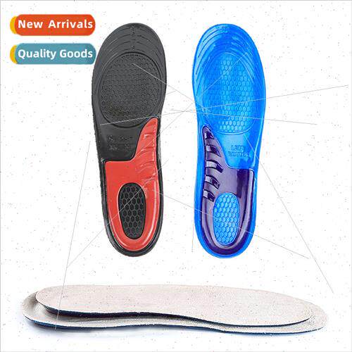 Milary Training Shock Absorbing Sports Gel Insoles Soft Spor