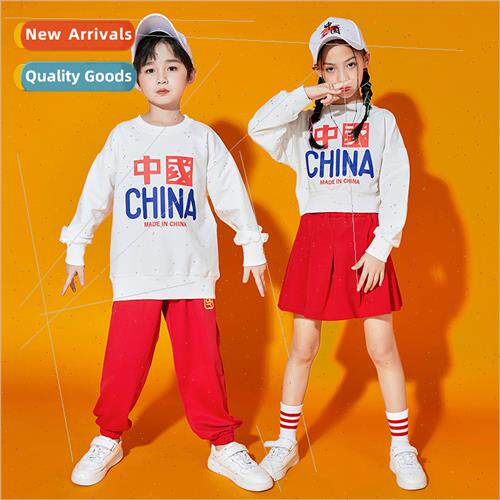 Childrens cheerleading permance clothing elementary school s