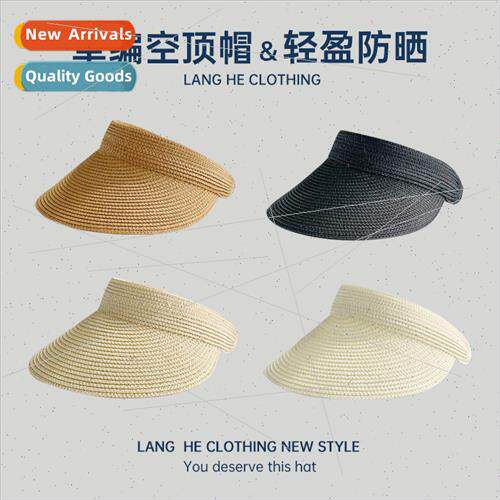 Summer straw straw hat women  hollow top sunscreen sun hat s