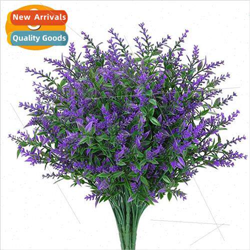 mulation artificial greenery mulation flowers Plastic lavend