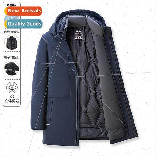 2023 high-end business casual light down jacket men winter n