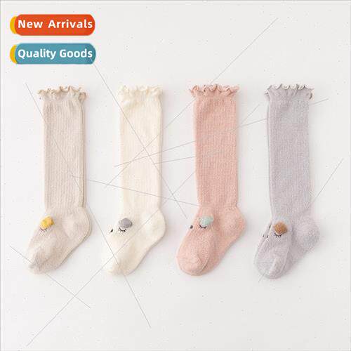 Cartoon cats fall and winter baby socks padded thickened new