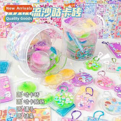 Shaped Quicksilver Guca Tile Set DIY Mahjong Guca Tray Kids