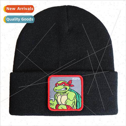 Men women anime cartoon Teenage Mutant nja Turtles knted cap