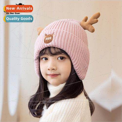 2121 winter new children hats thickened warm ear protection