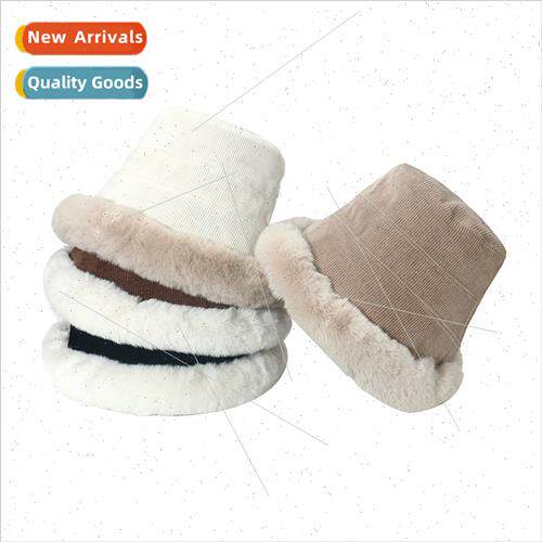 Winter hat female live nd versatile pot hat padded thickened