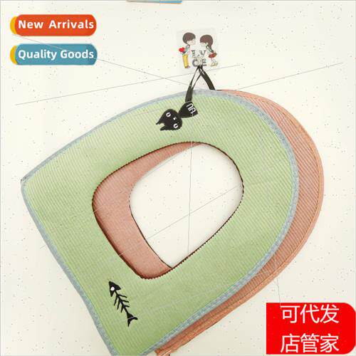 Toilet seat cushion winter household toilet seat zipper  toi