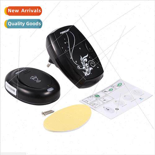 Black AC Digal Wireless Doorbell Home Long Distance Remote C