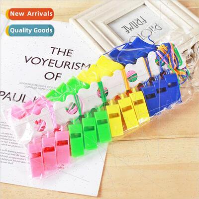 Colorful Plastic Whistle Referee Whistle Sports Cheering Lan