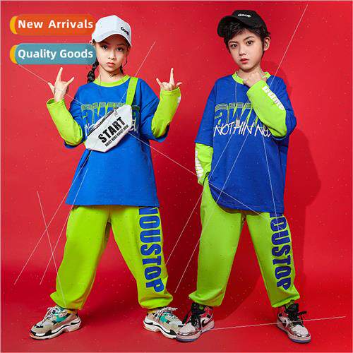 Childrens set dance su boys fall and winter hip-hop nd loose