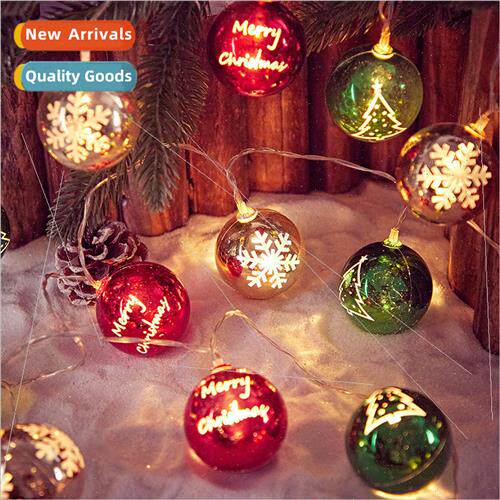 LED plating Christmas ball Christmas pentagram skyrocket bal
