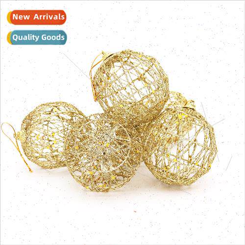 2023 mple Christmas Decoration Balls Iron Balls Creative Hol