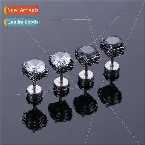 Exquise flat bottom four square dragon claw stainless steel