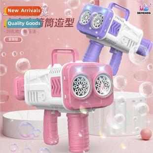 holes automatic children handheld gun bubble New water