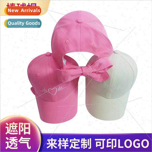 Korea  bow baseball cap students go out to play ladies cap c