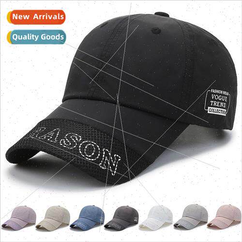 Quick-drying hat men summer sun hat female sports duck tongu
