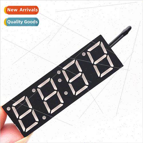 led electronic clock clock module car clock temperature lumi
