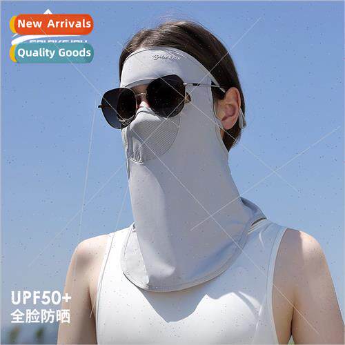 Summer new sunscreen face kini mask female outdoor golf ice