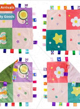 Baby labels soothing emotions drooling towel sleep wh dolls