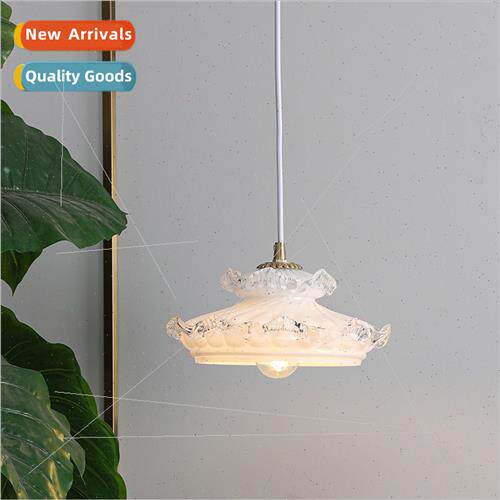 Scandinavian copper light luxury simple glass chandelier Fre