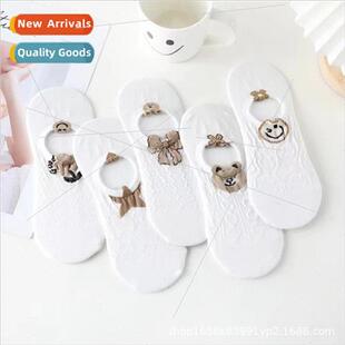 socks summer cute women Japanes odor boat anti Socks cotton