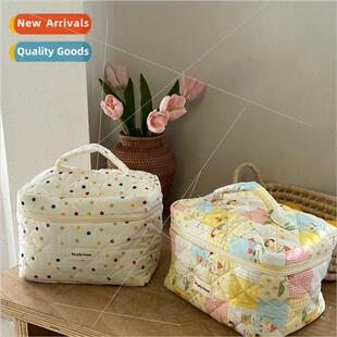 cute cotton portable small was niche fresh bag 2023 cosmetic