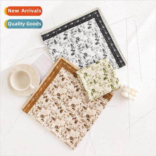 Korea  Korea- flowers small square scarf fashion sweet simul