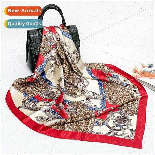 22 new simulation silk scarf women in Europe Uned States win