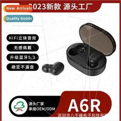 A6R True Wireless Bluetooth Headset TWS Bluetooth 5.0 Stereo