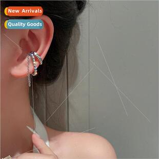 earrings whout ear Europe bone tassel holes clip diamond