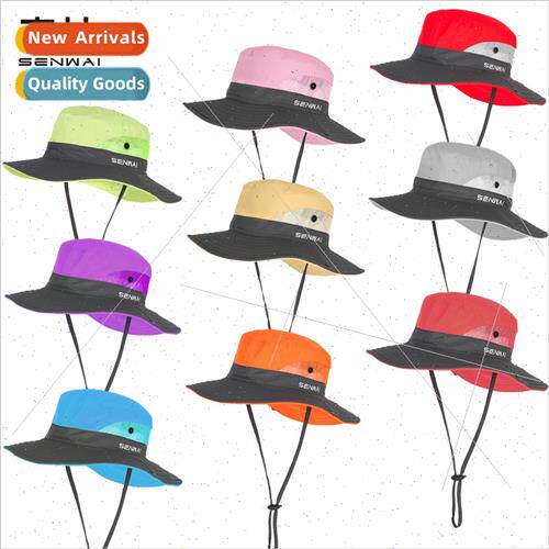 Children sun hat summer baby fisherman hat mesh parent-child